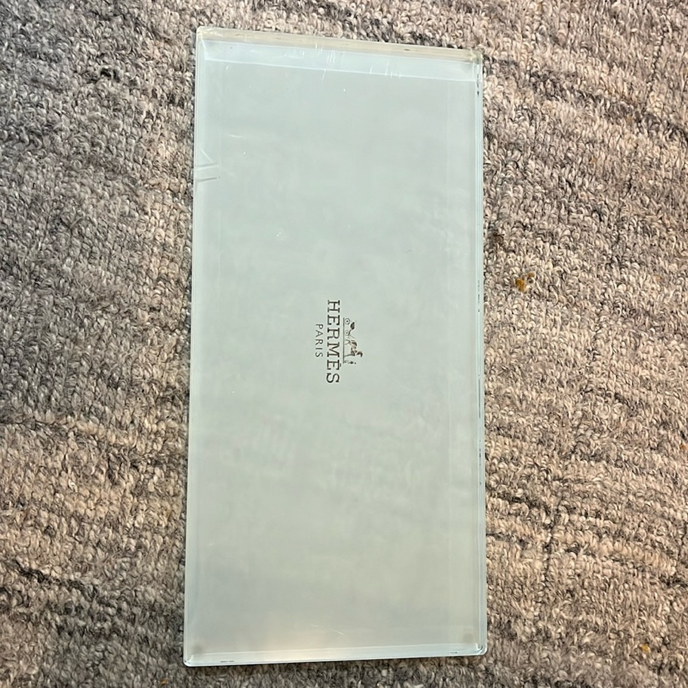 Hermes bathroom tray